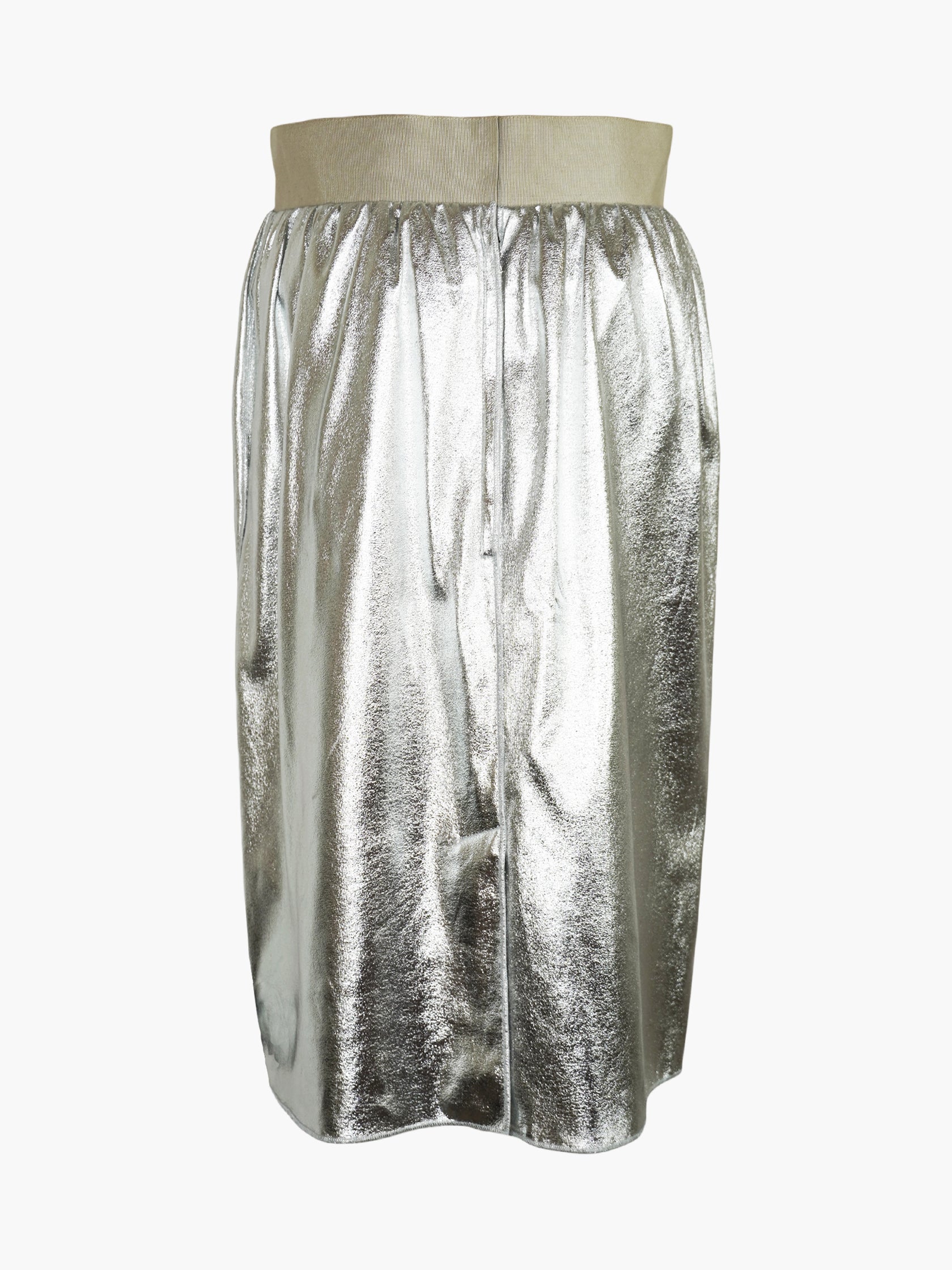 Metallic Pencil Skirt