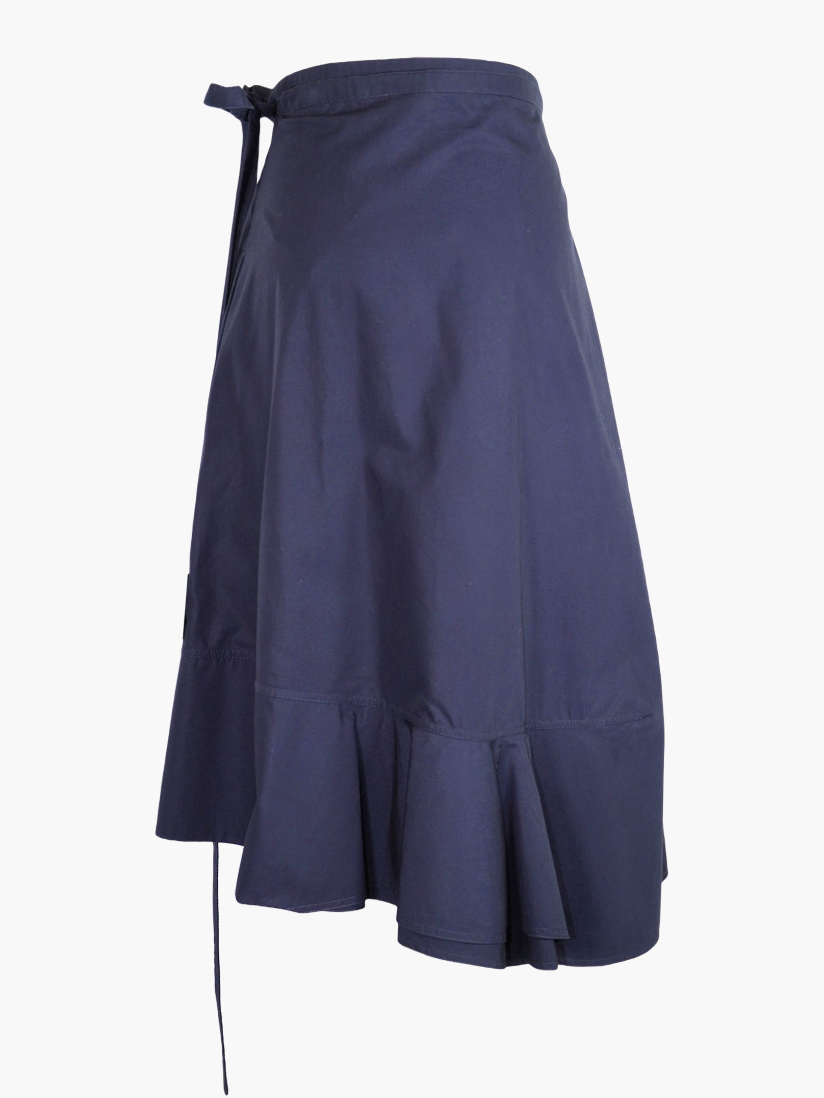 Asymmetric Wrap Skirt