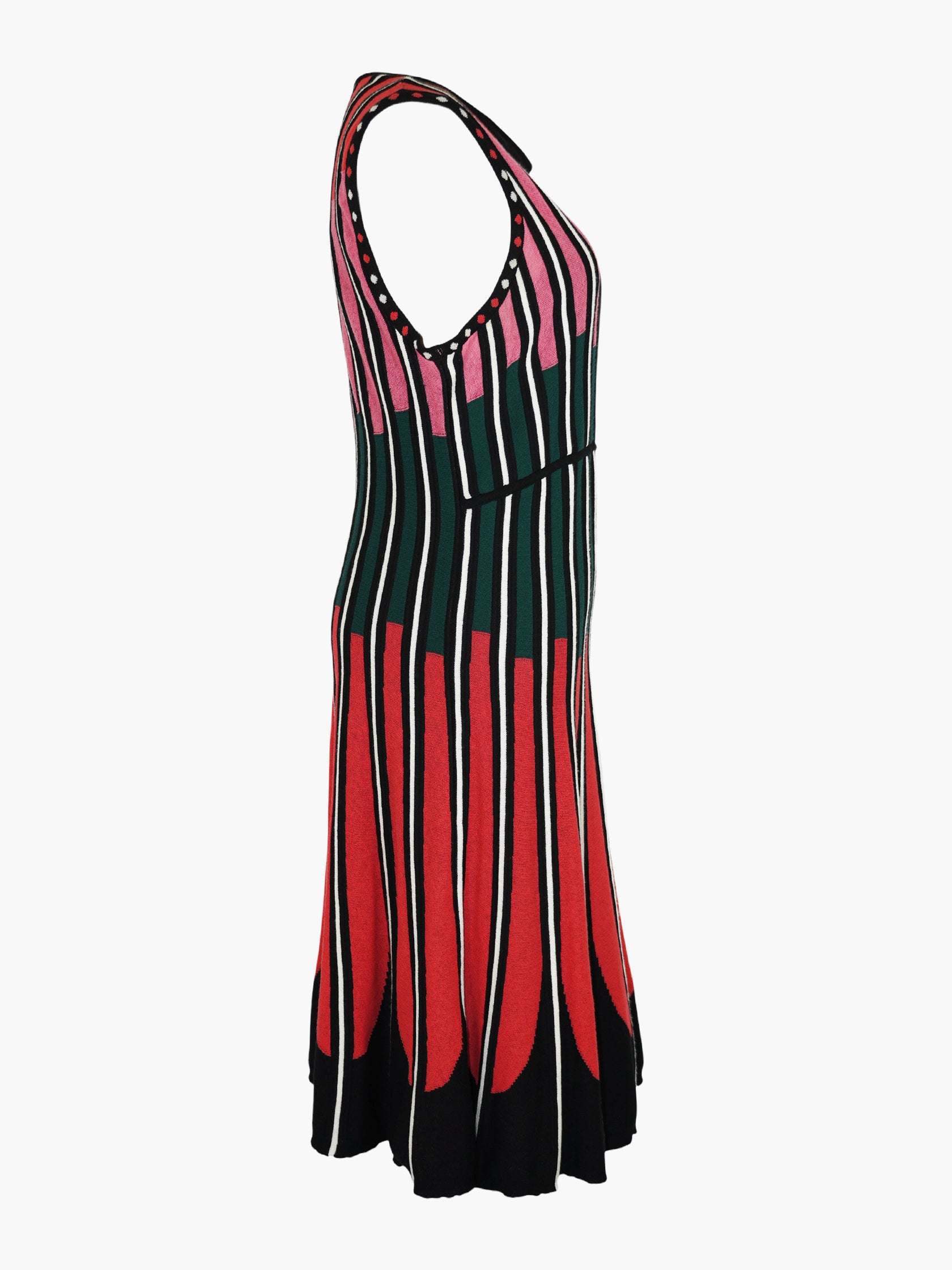Stripe A-Line Dress