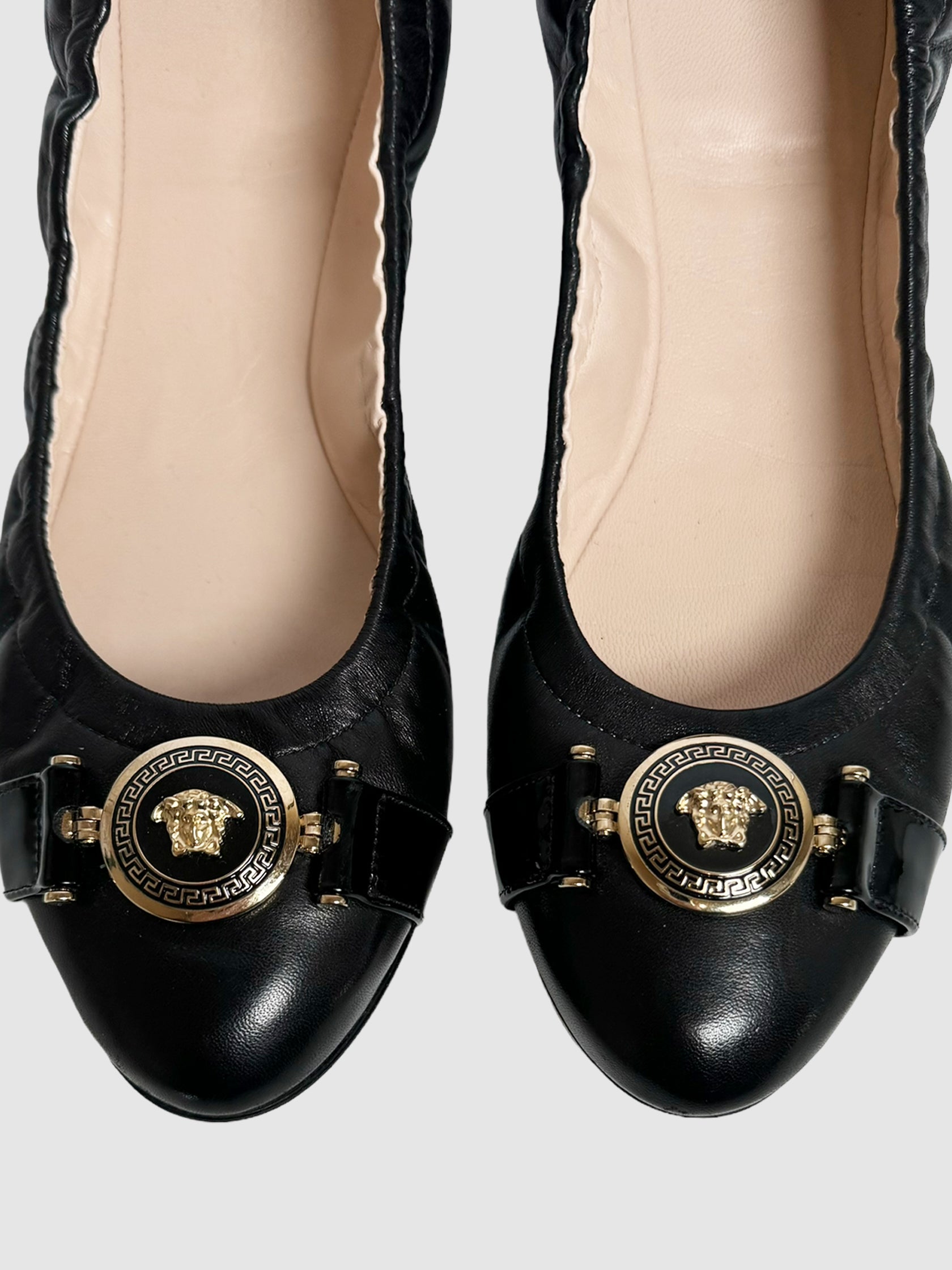 Medusa Ballerina Flats - Size 8.5