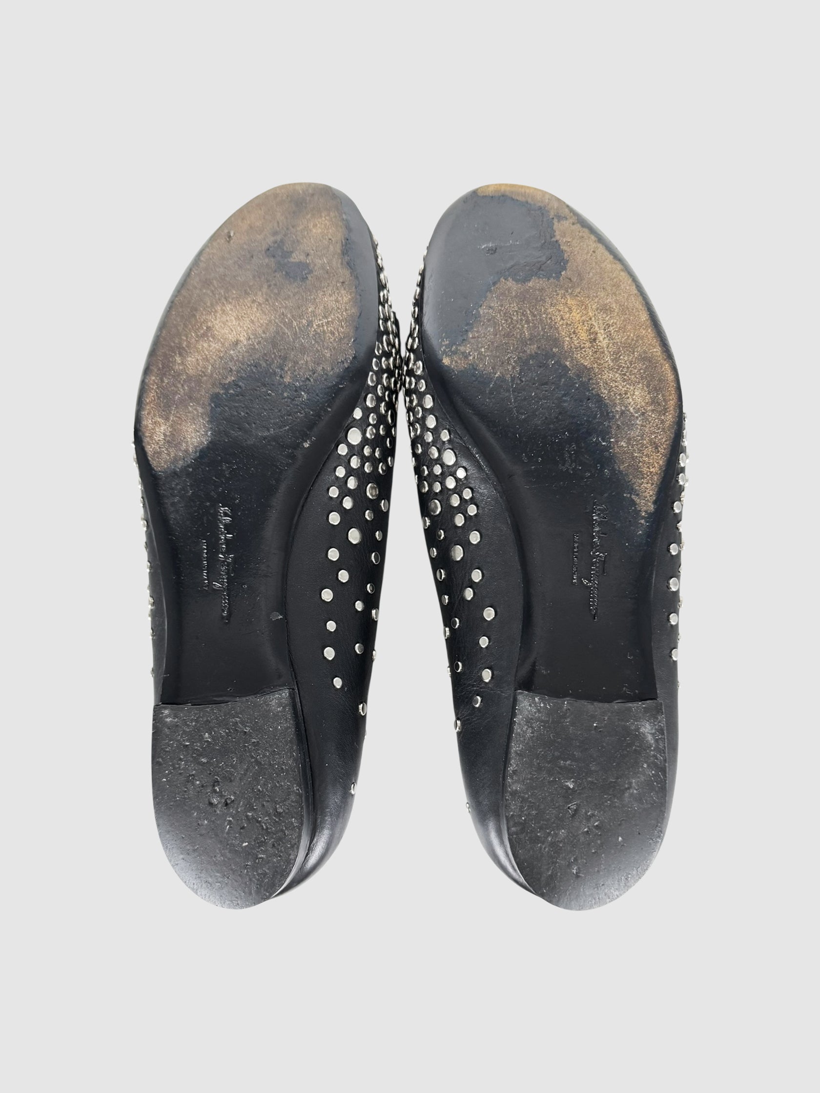 Studded Vara Flats