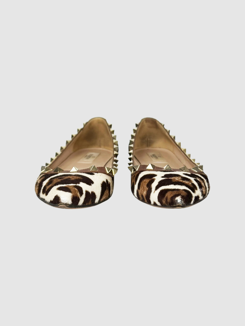 Leopard Ponyhair Flats