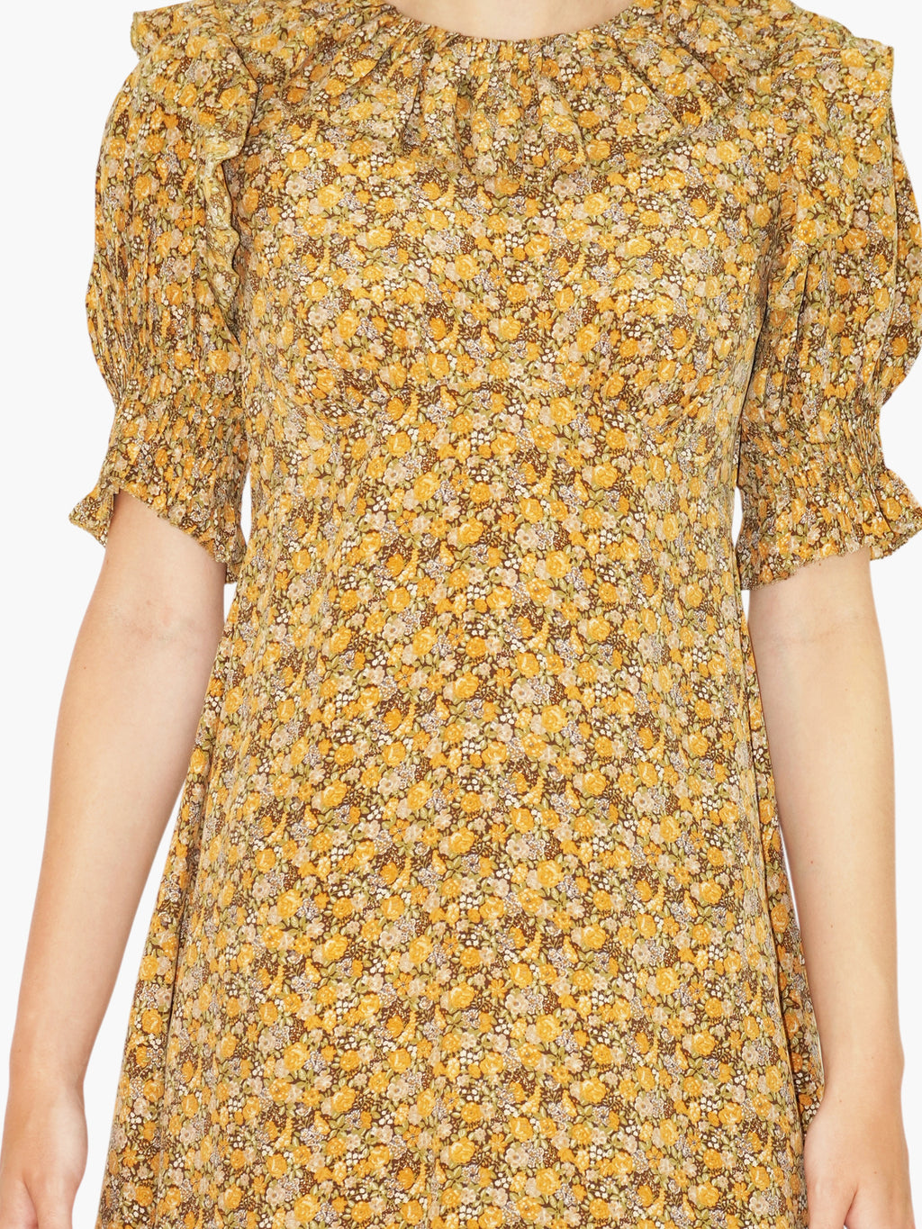 Floral Baudoin Dress