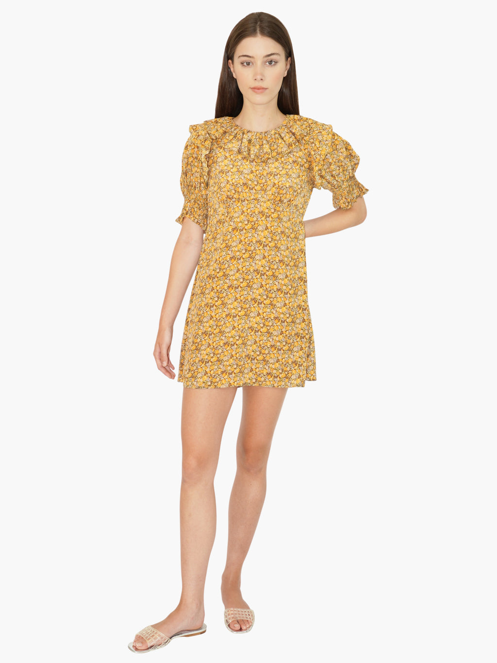 Floral Baudoin Dress