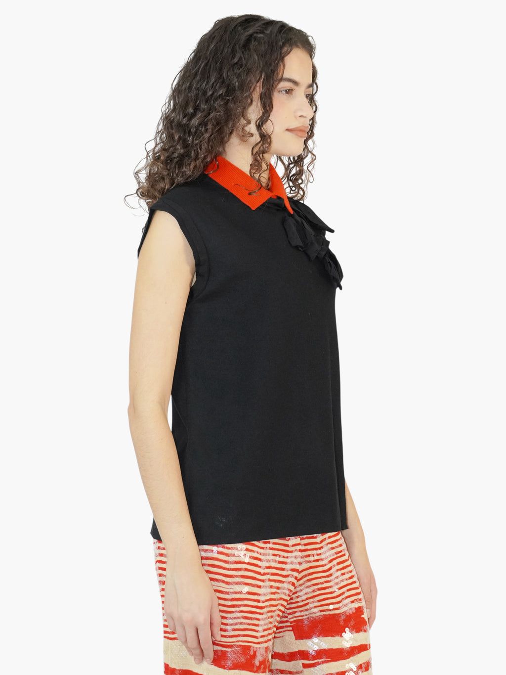 Wool Sleeveless Top