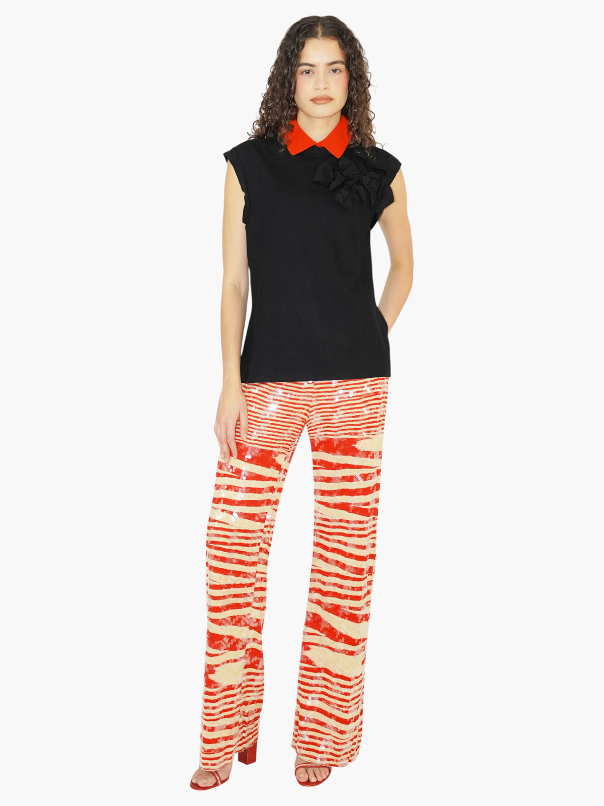 Wool Sleeveless Top