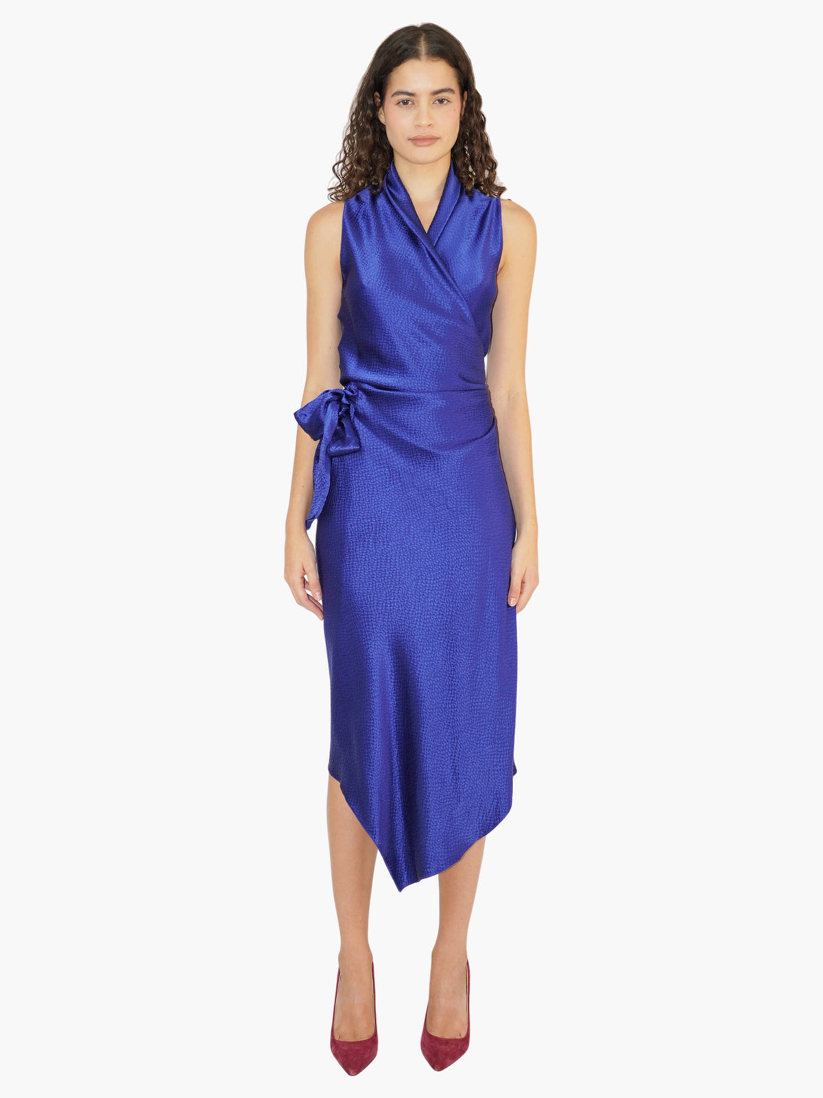 Silk Wrap Dress