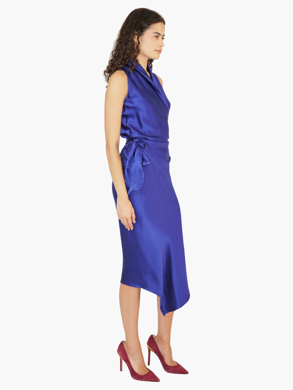 Silk Wrap Dress