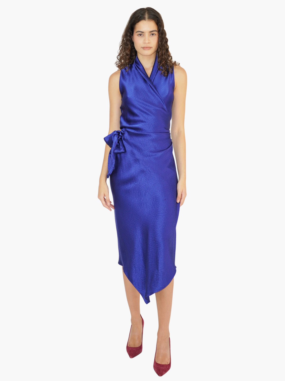 Silk Wrap Dress