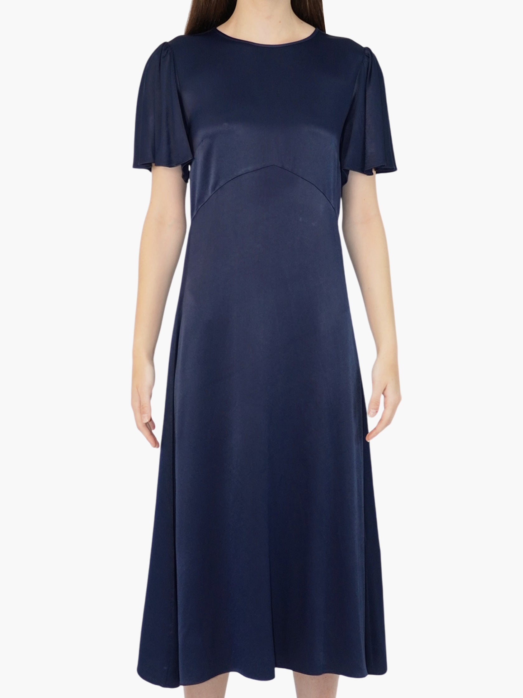 Satin Midi Dress