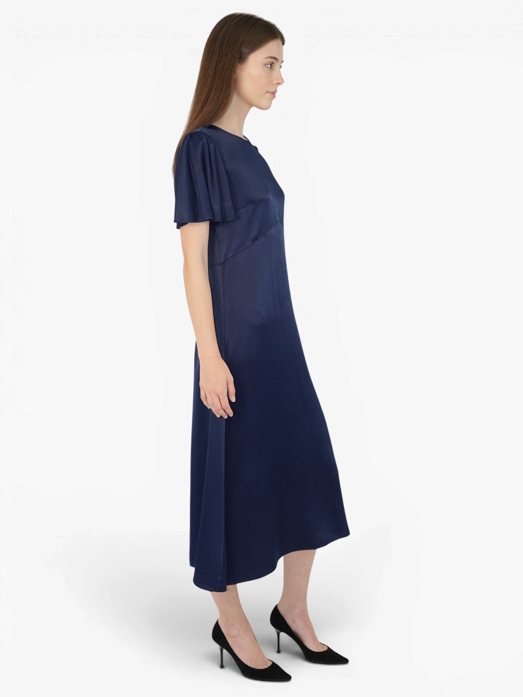 Satin Midi Dress