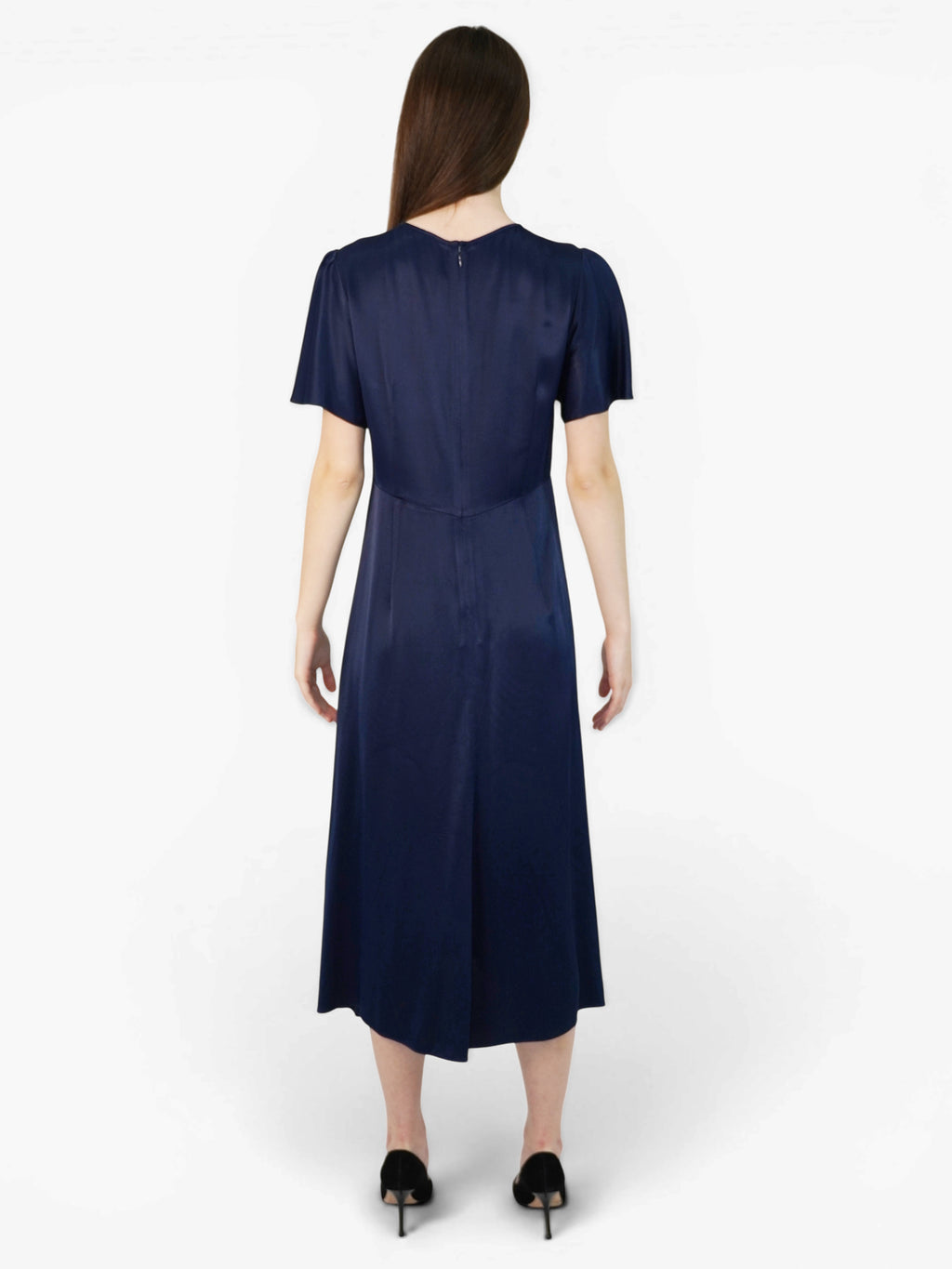 Satin Midi Dress