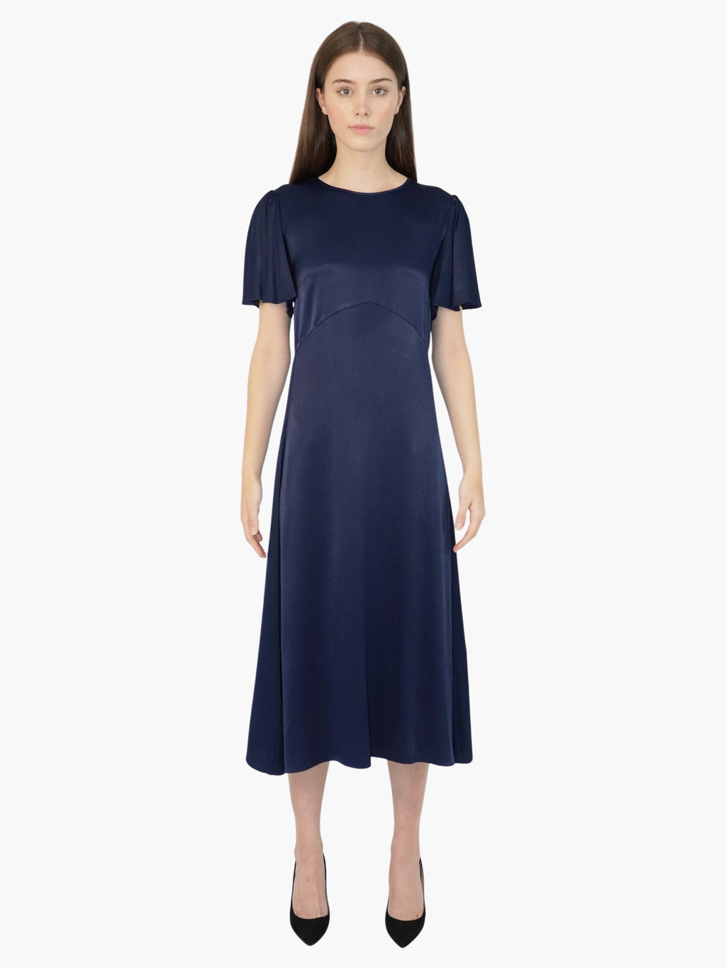 Satin Midi Dress