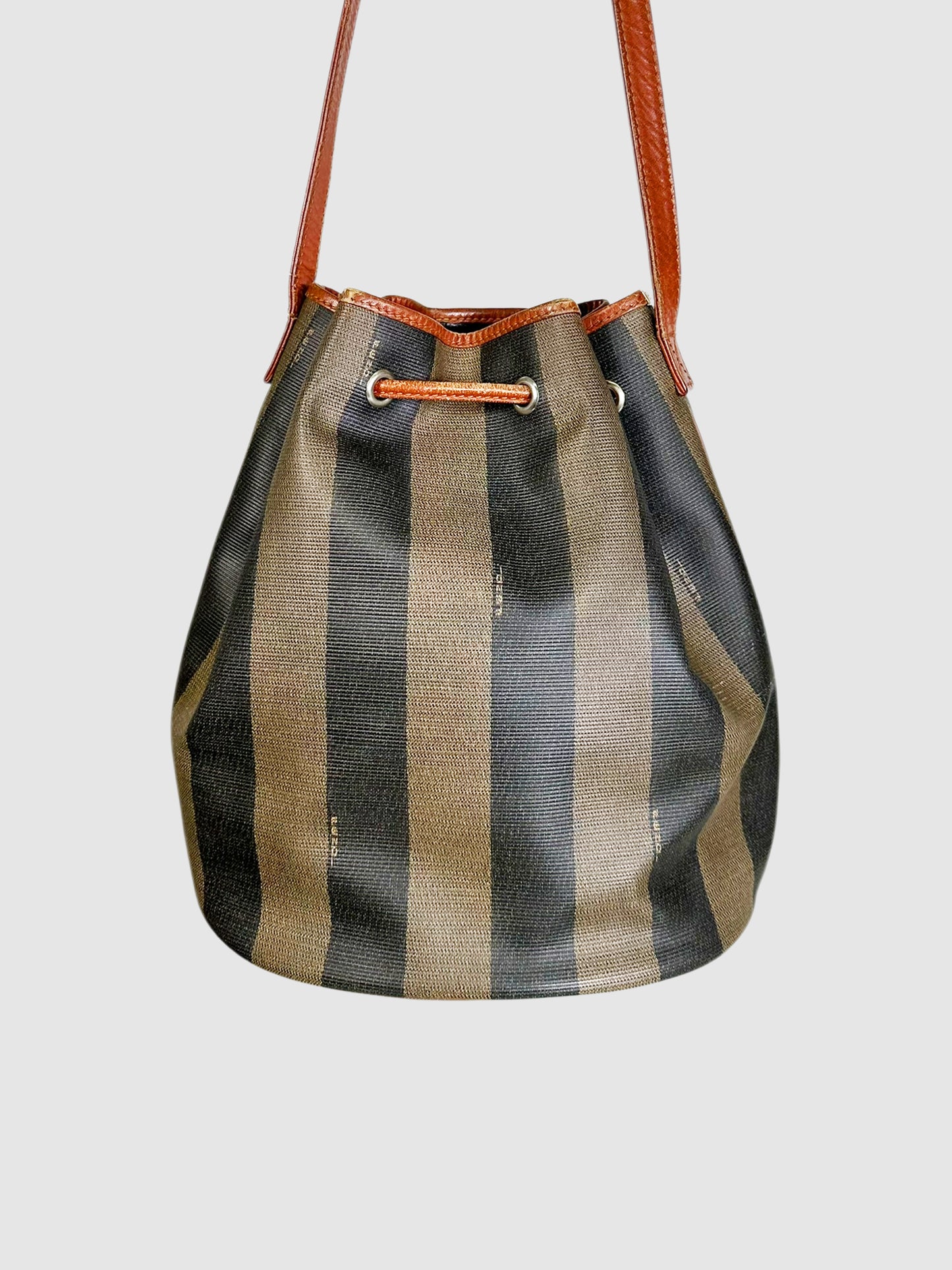 Pequin Stripe Bucket Bag