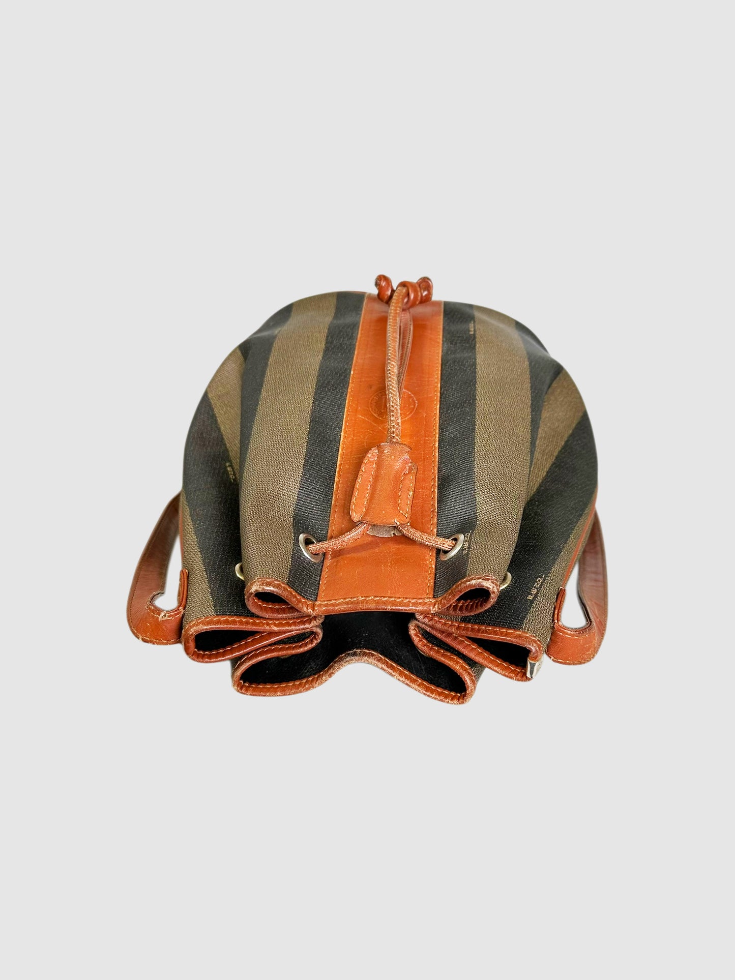 Pequin Stripe Bucket Bag