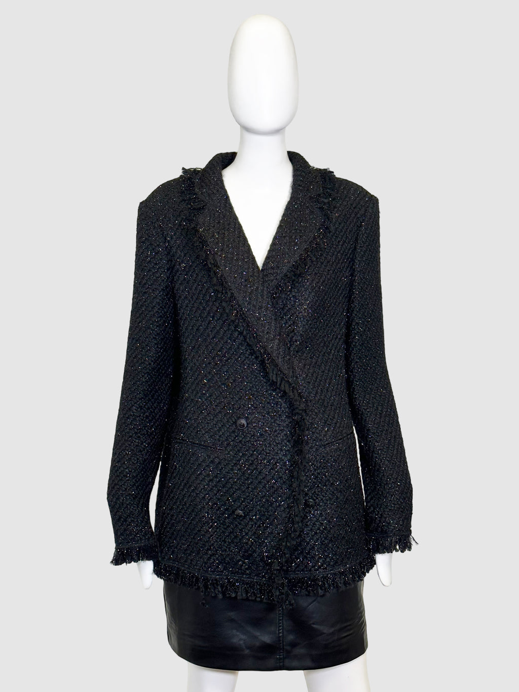 Sparkling Tweed Blazer - Size 14