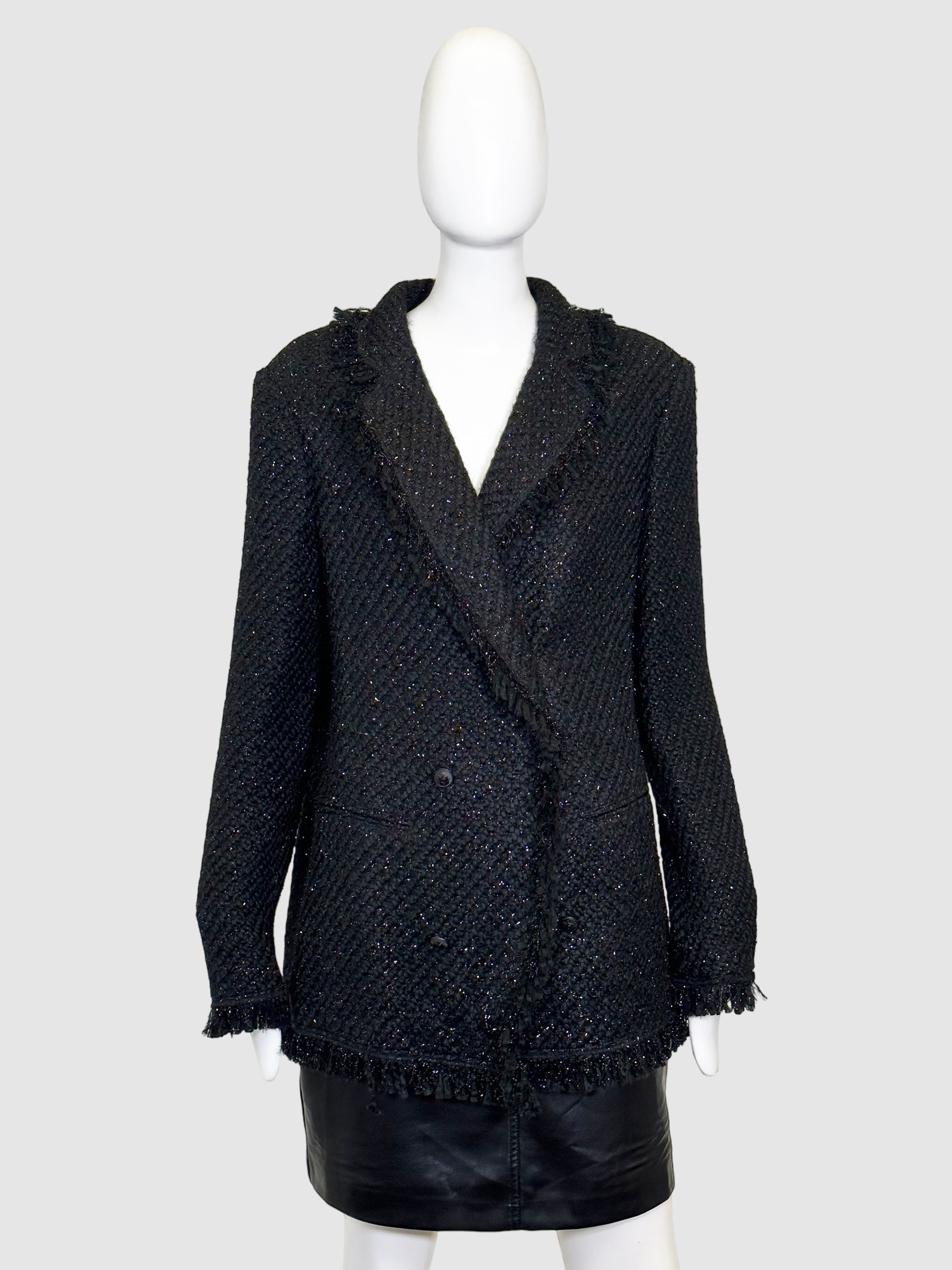 Sparkling Tweed Blazer - Size 14