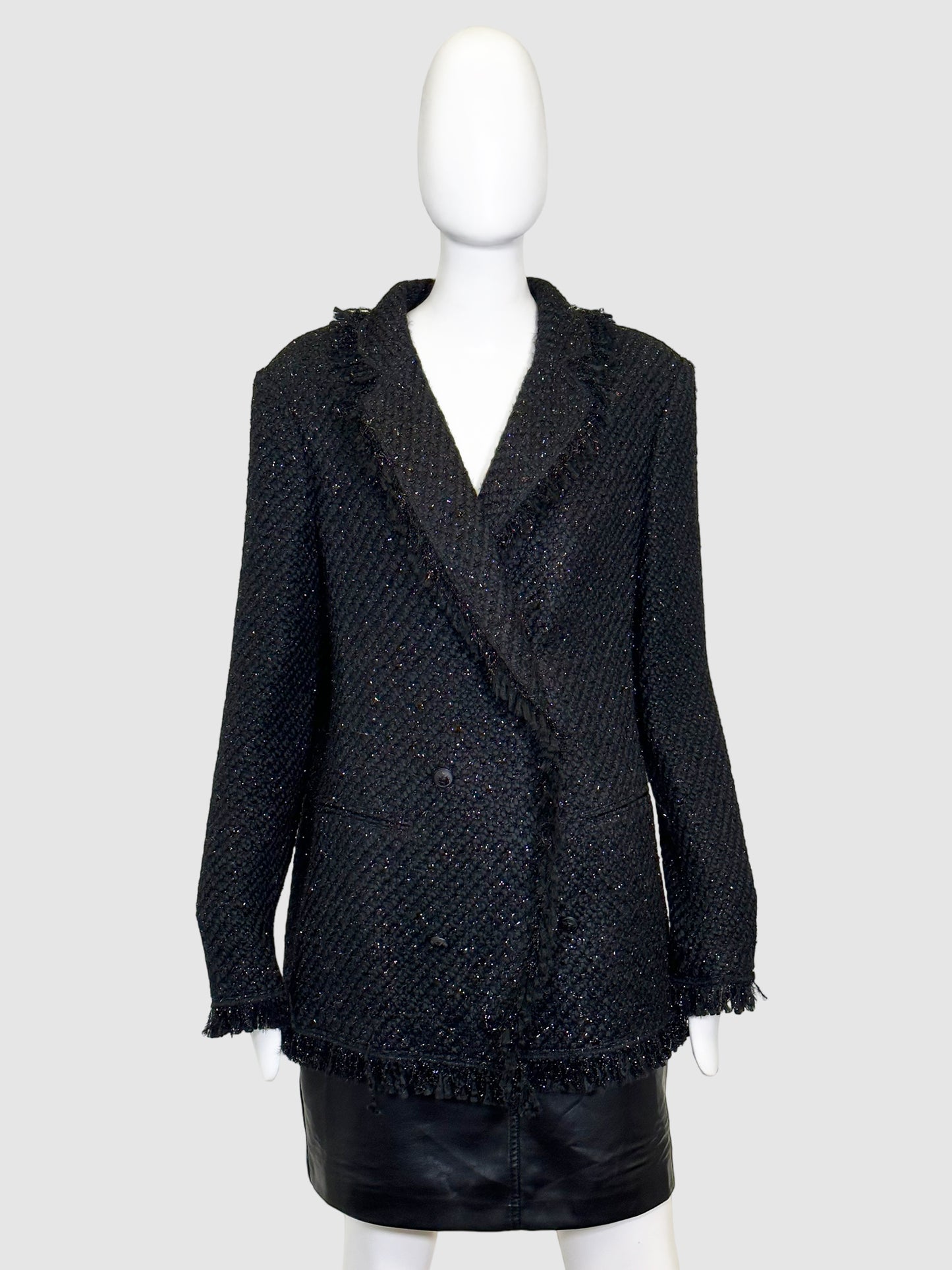 Laurel Sparkling Tweed Soft. Blazer - Size 14