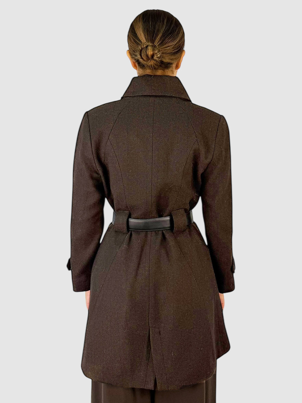 Wool Double-Breasted Coat
