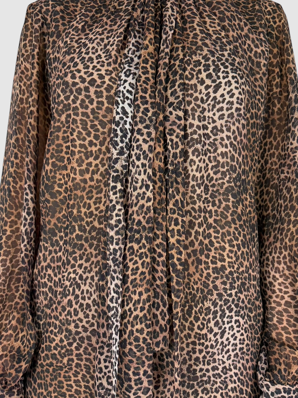 Silk Cheetah Dress