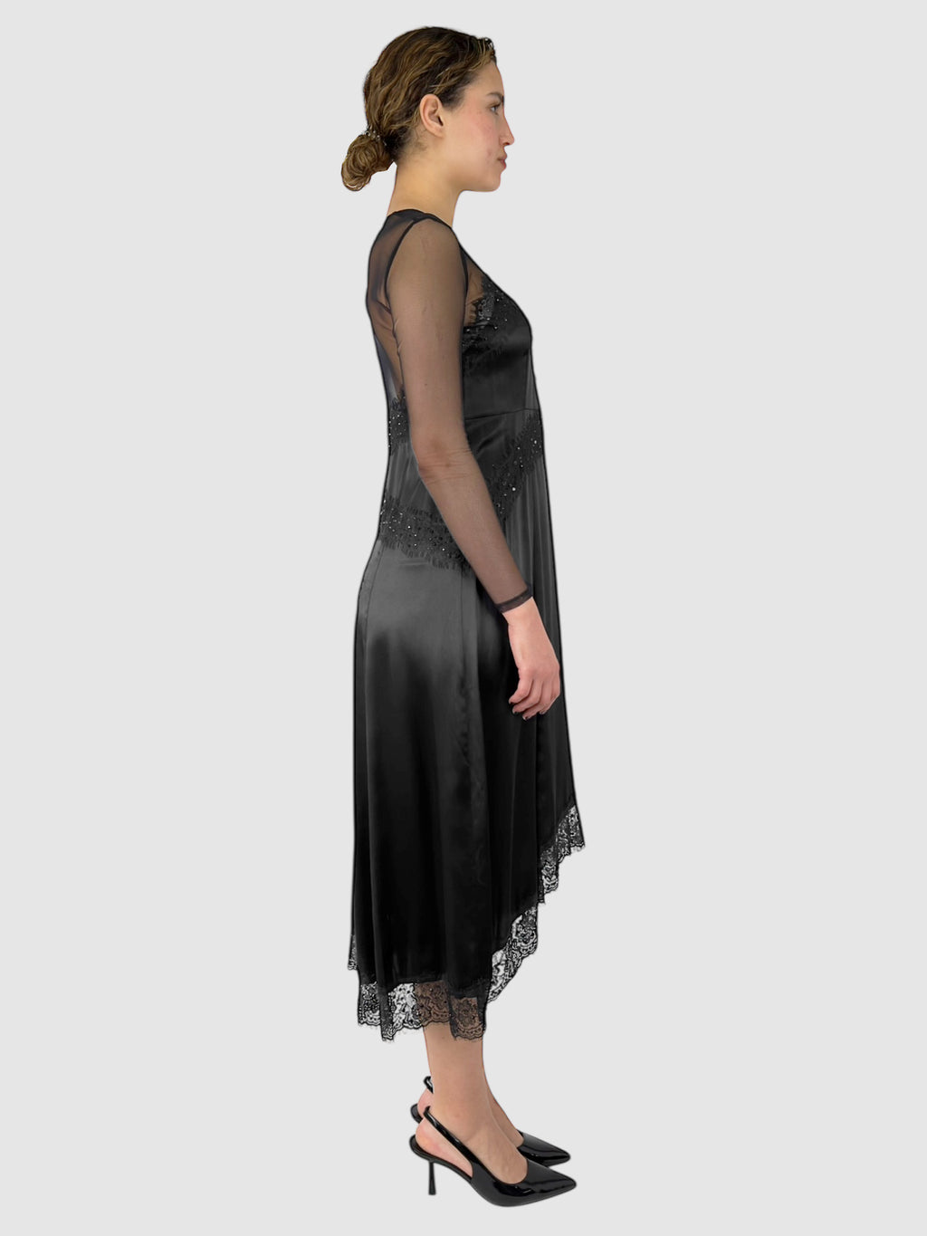 Silk Beaded Dress