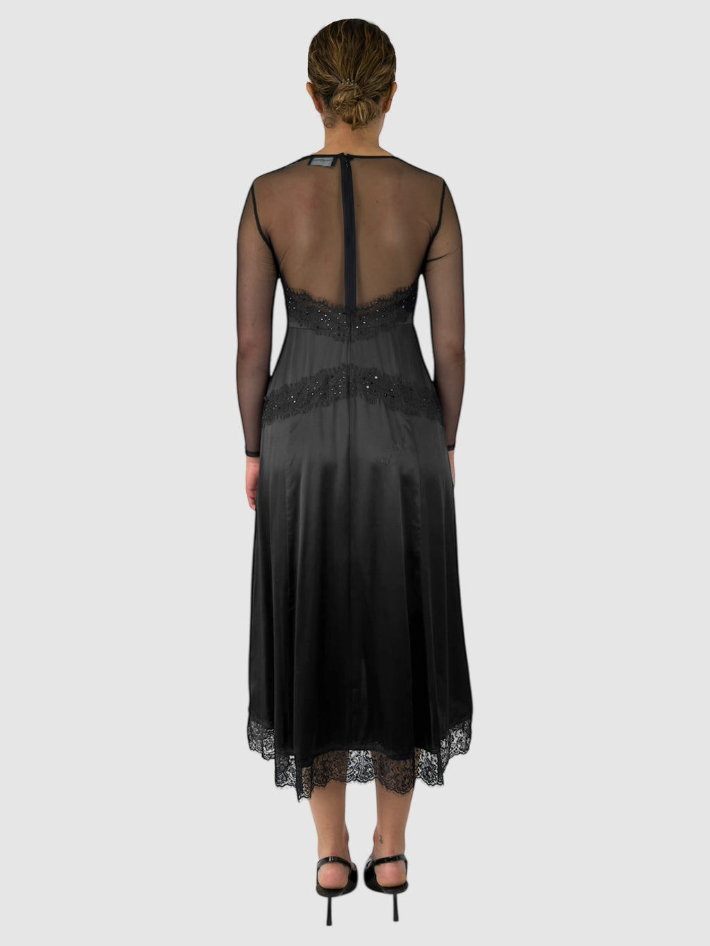 Silk Beaded Dress