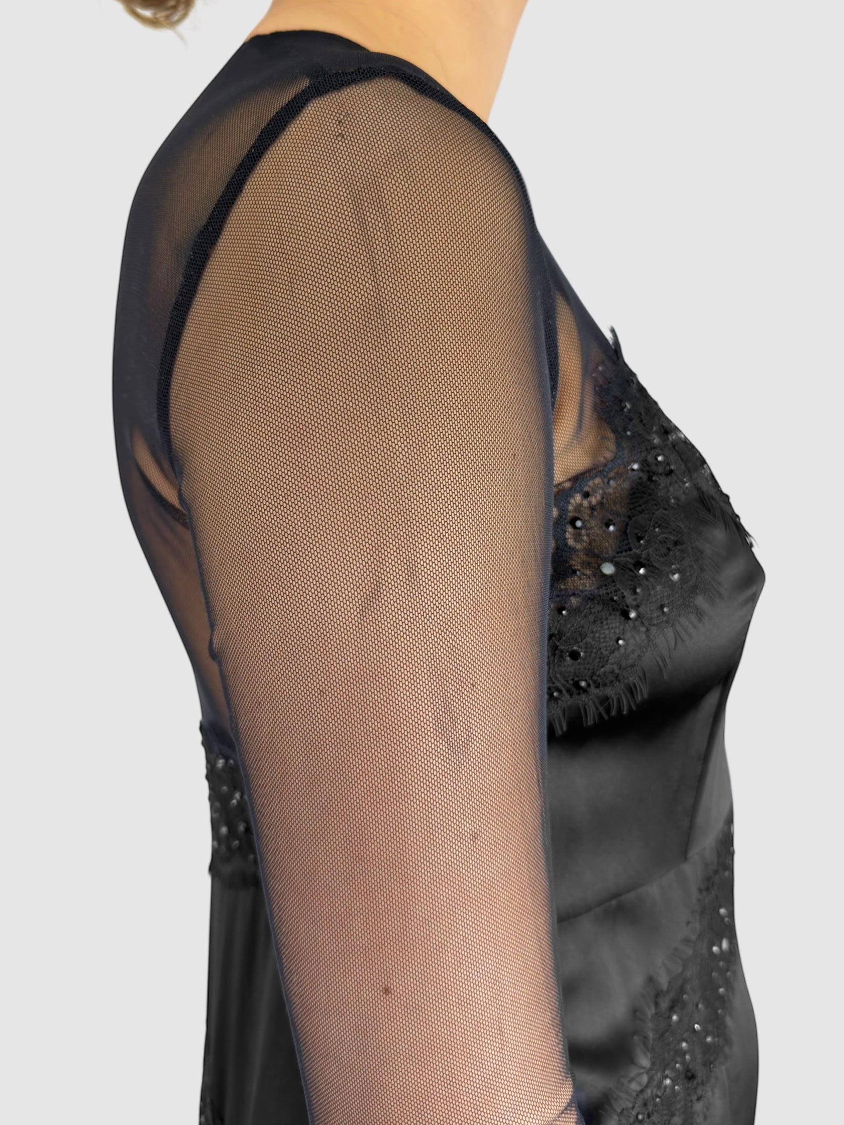 Silk Beaded Dress