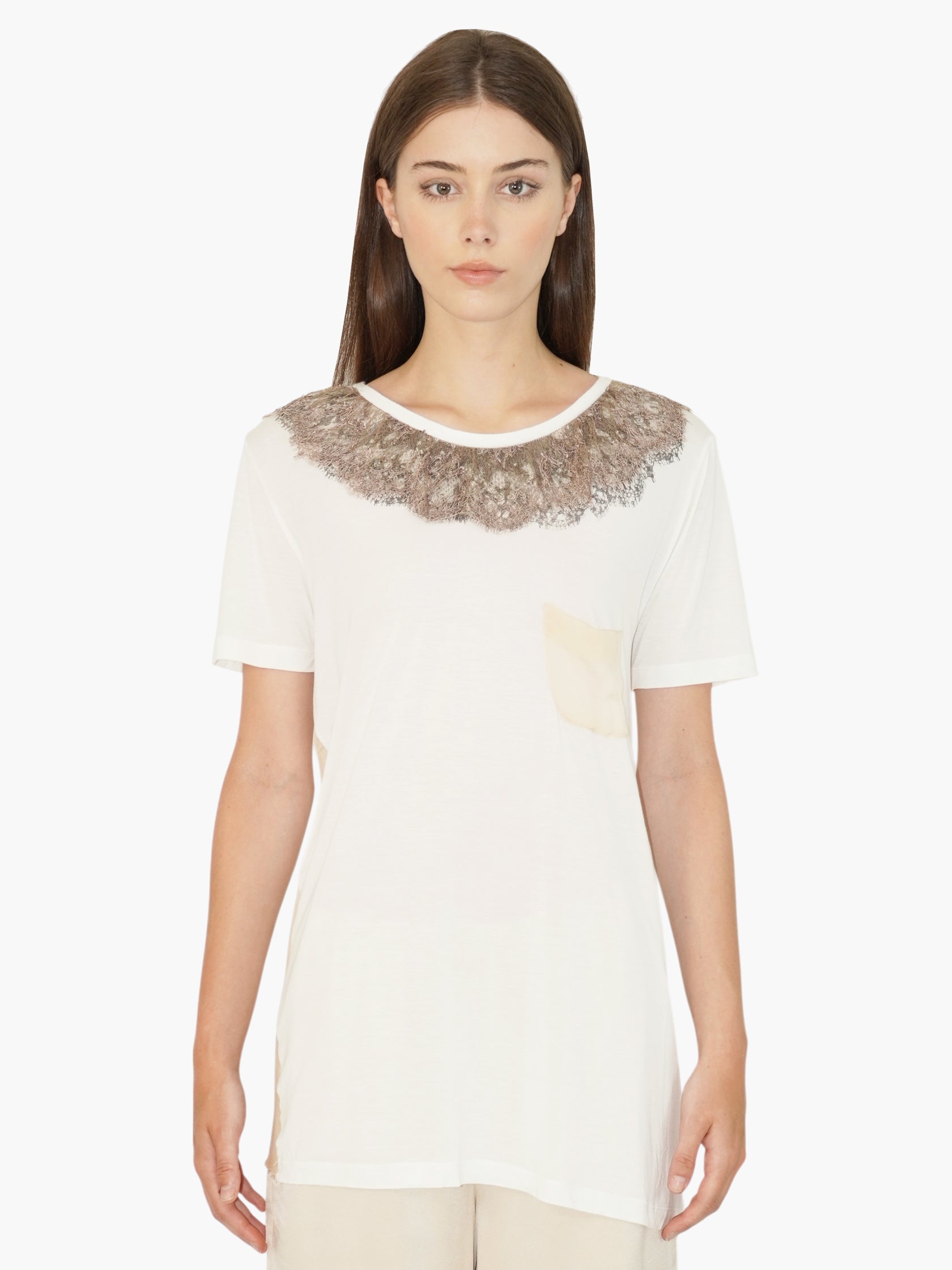 Lace Detailing Top