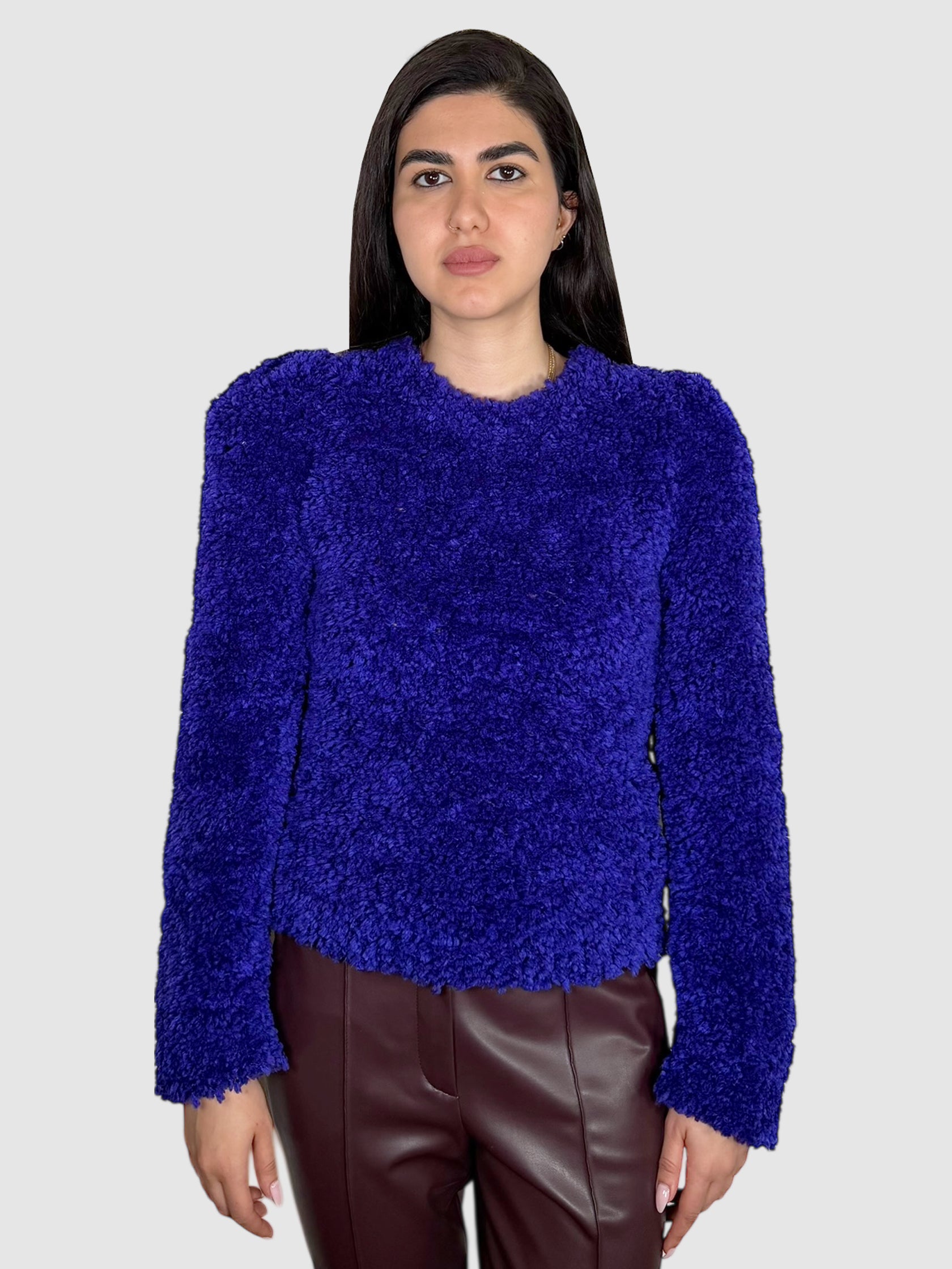 Furry Textured Sweater