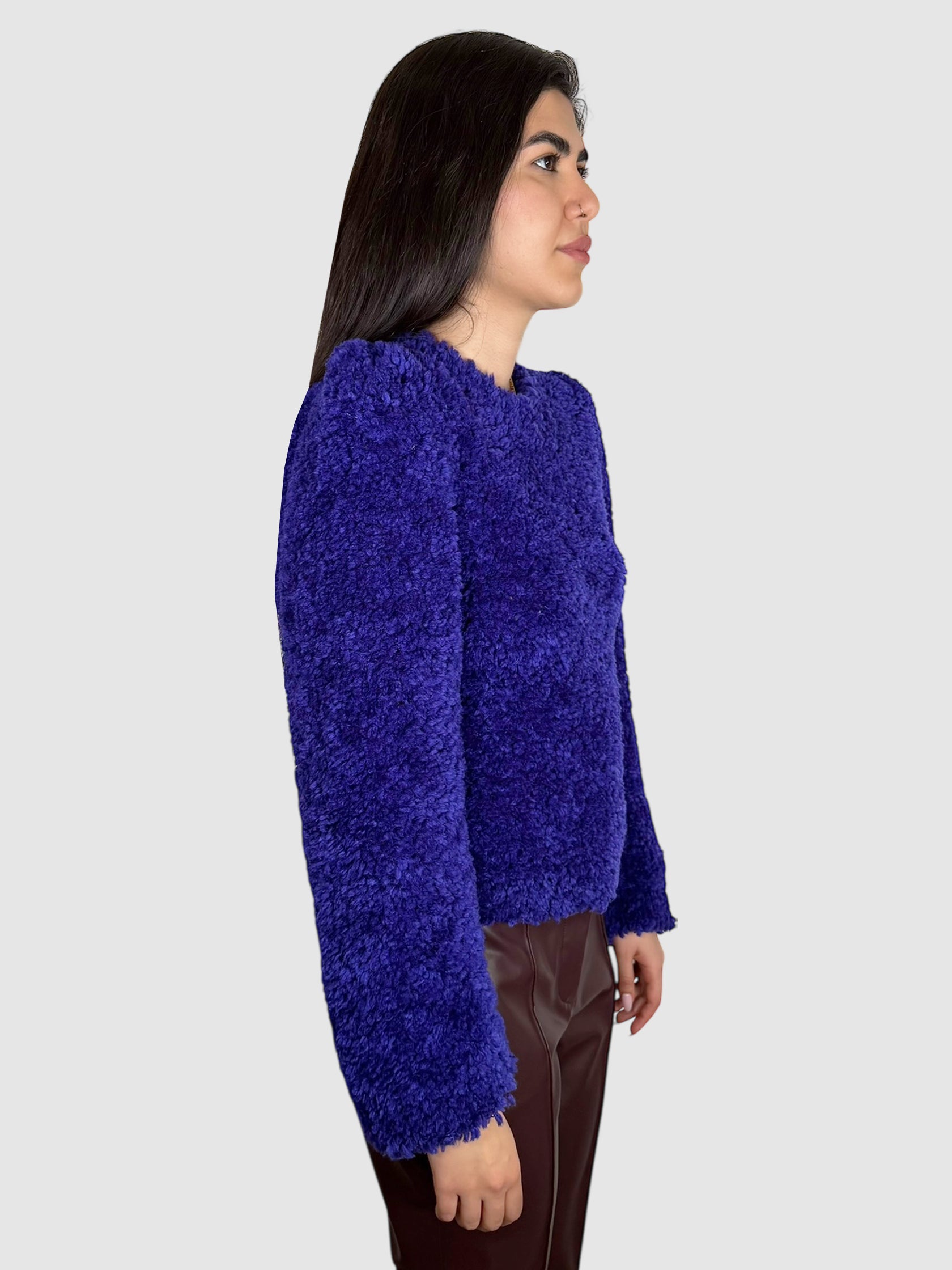 Furry Textured Sweater