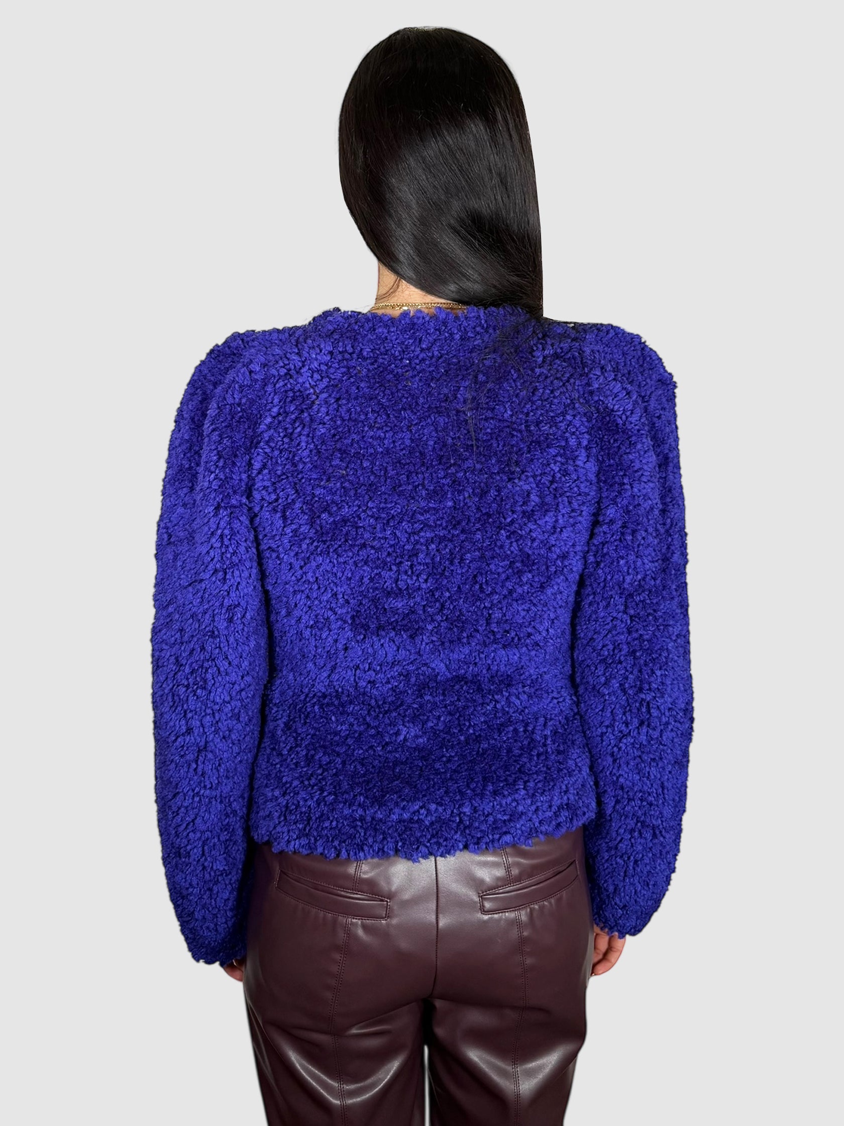 Furry Textured Sweater