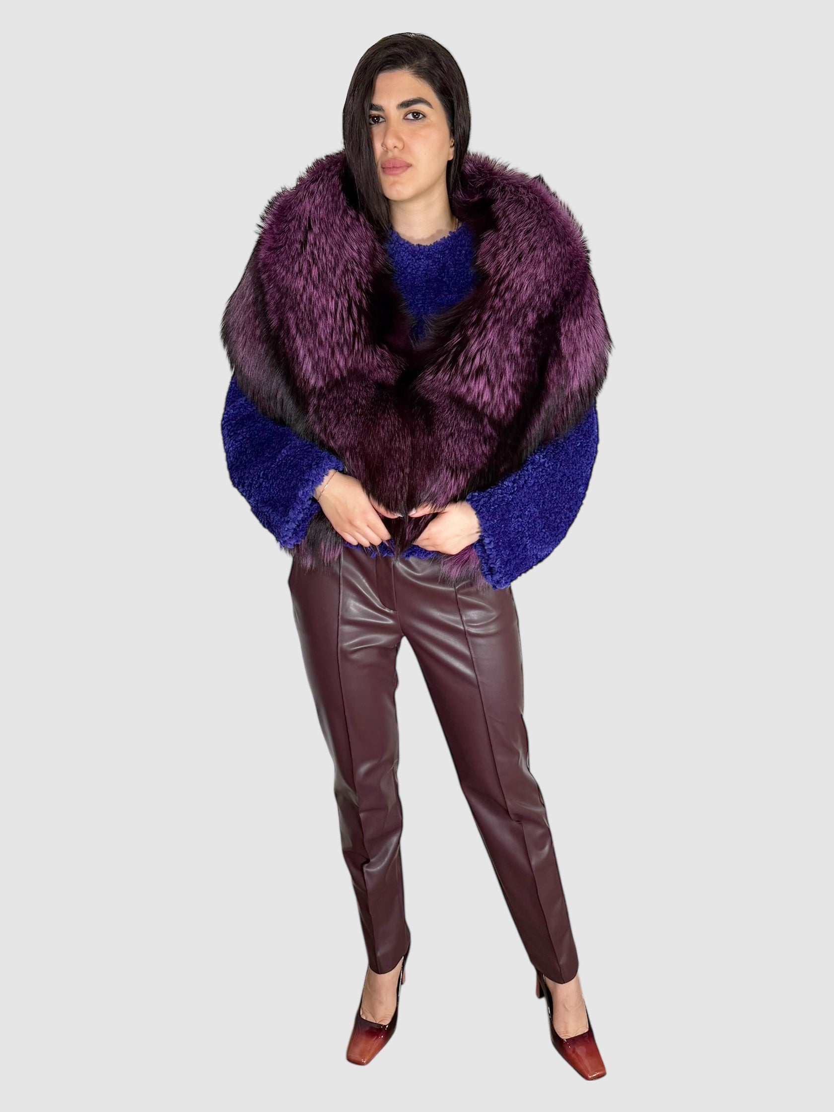 Furry Textured Sweater