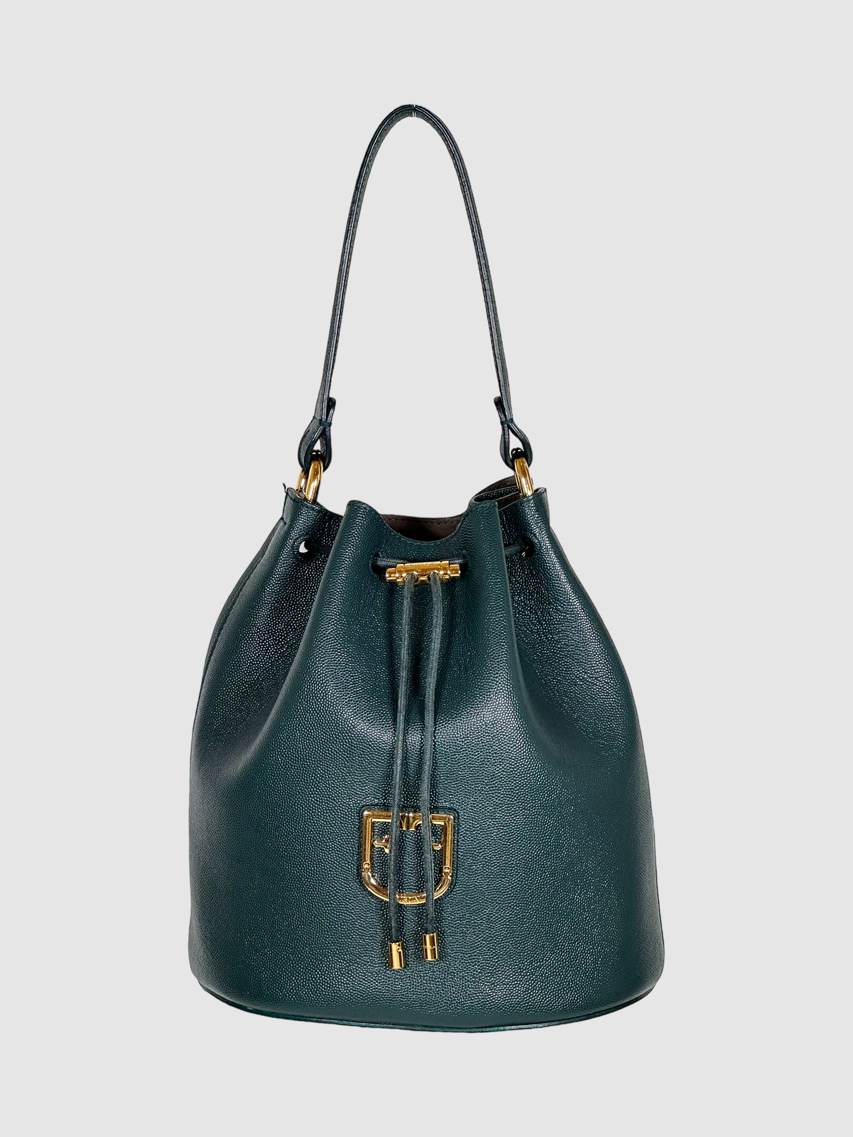 Furla Leather Bucket Bag
