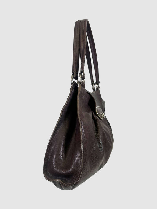 Furla Leather Hobo Bag