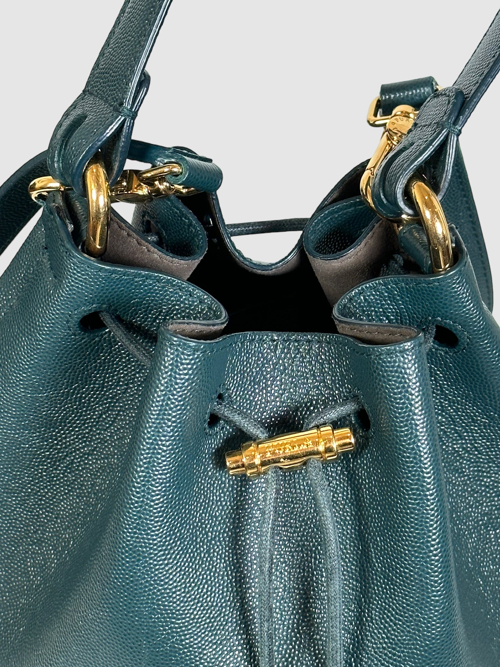 Furla Leather Bucket Bag