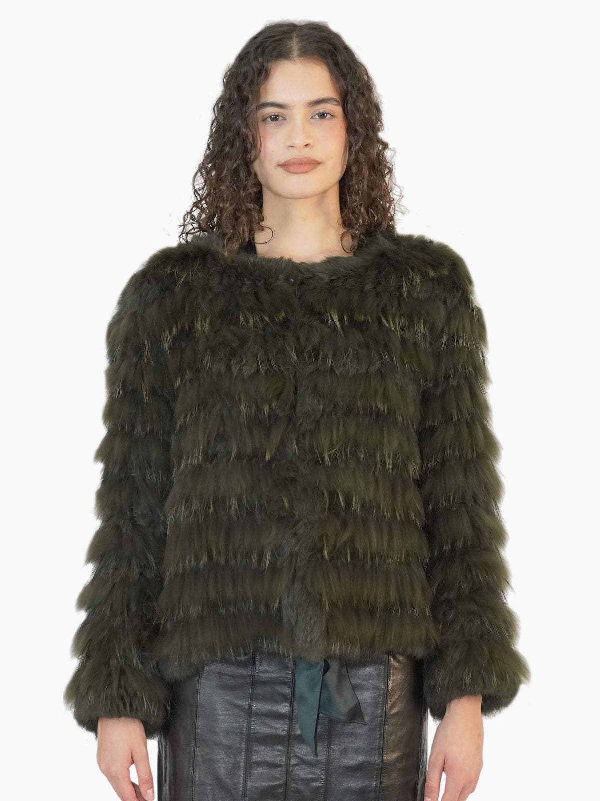 Rabbit Fur Coat
