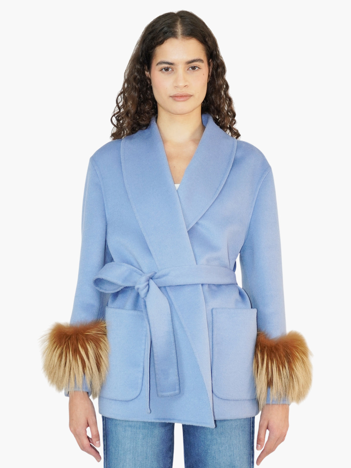 Fur Trim Coat