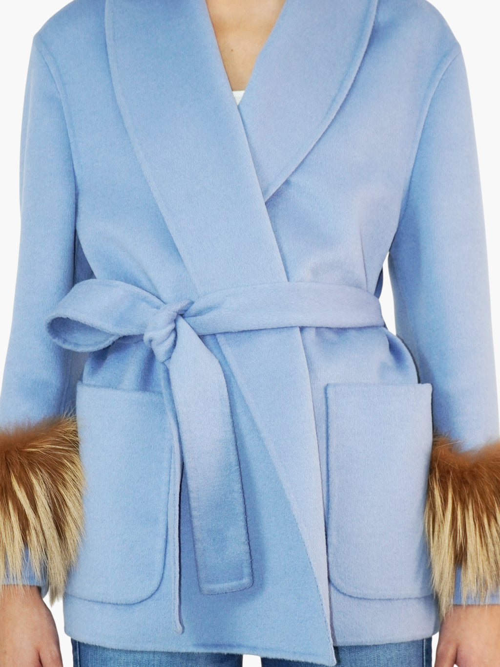 Fur Trim Coat