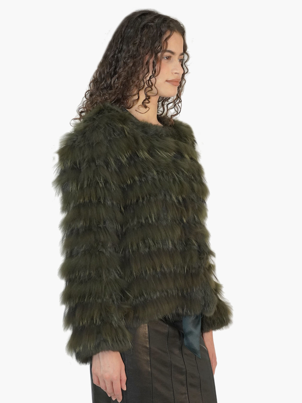 Rabbit Fur Coat