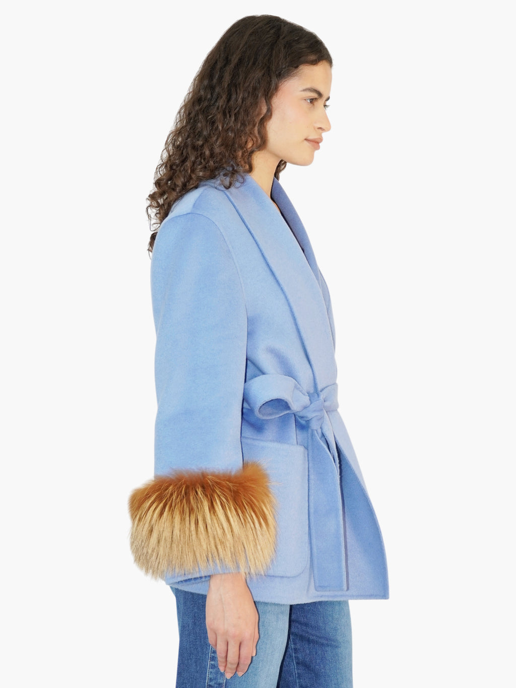 Fur Trim Coat