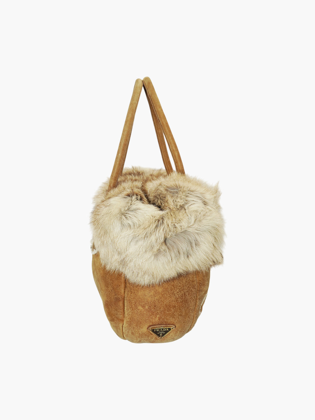 Suede Embroidered Tote