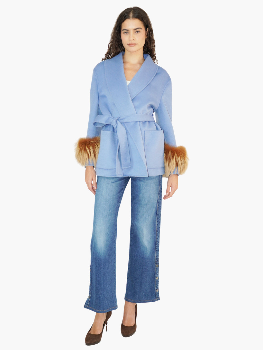 Fur Trim Coat