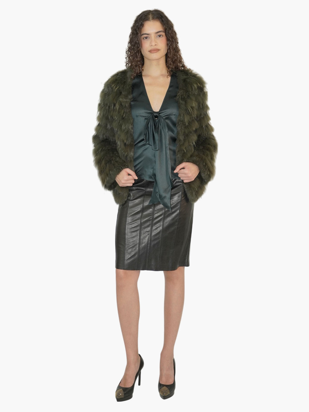 Rabbit Fur Coat