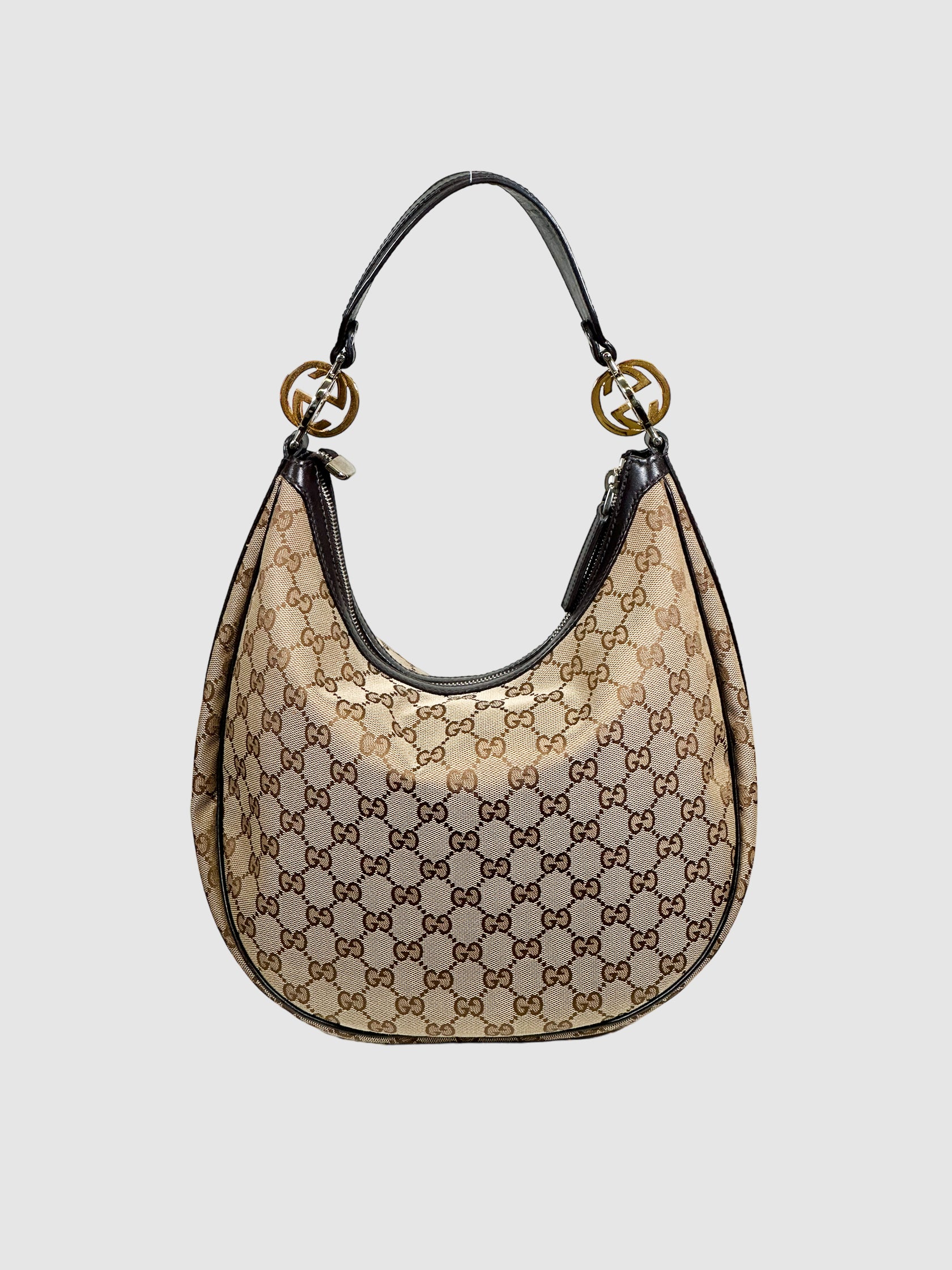 GG Canvas Twins Hobo Bag