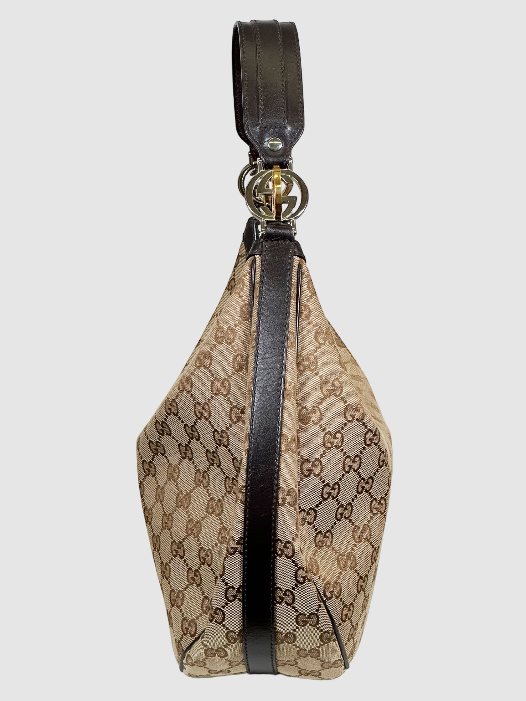 GG Canvas Twins Hobo Bag