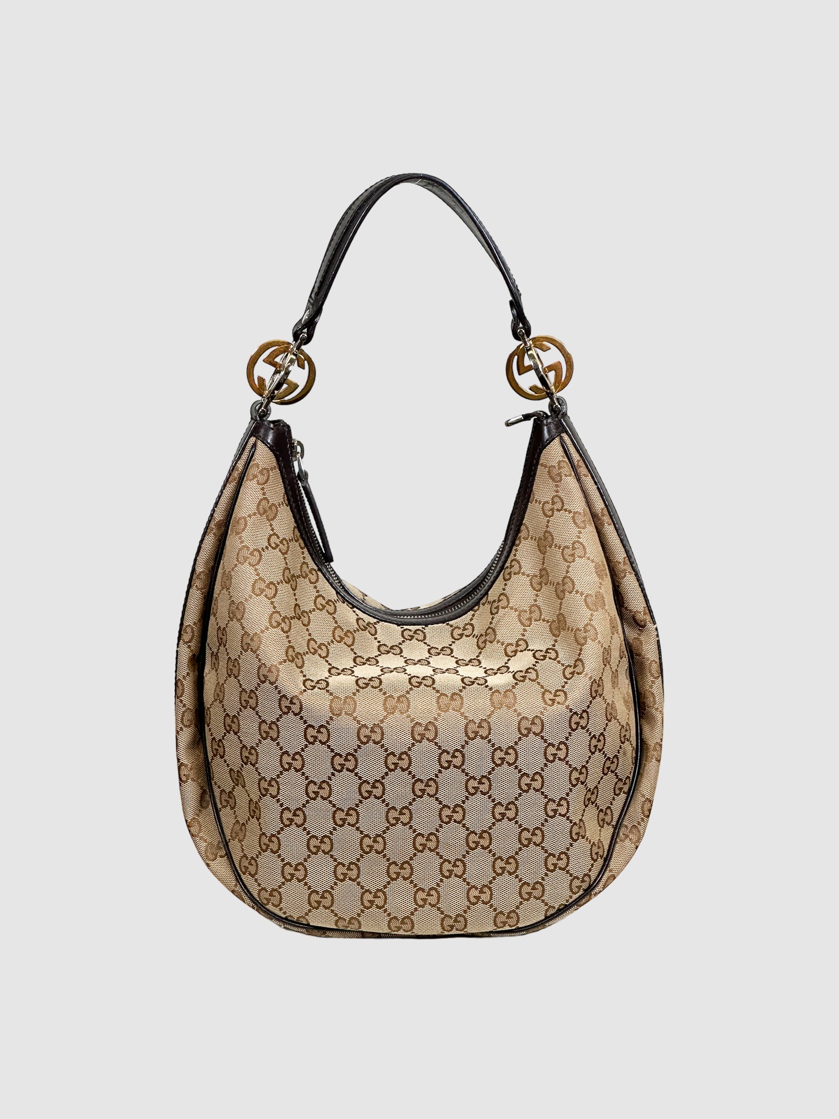 GG Canvas Twins Hobo Bag