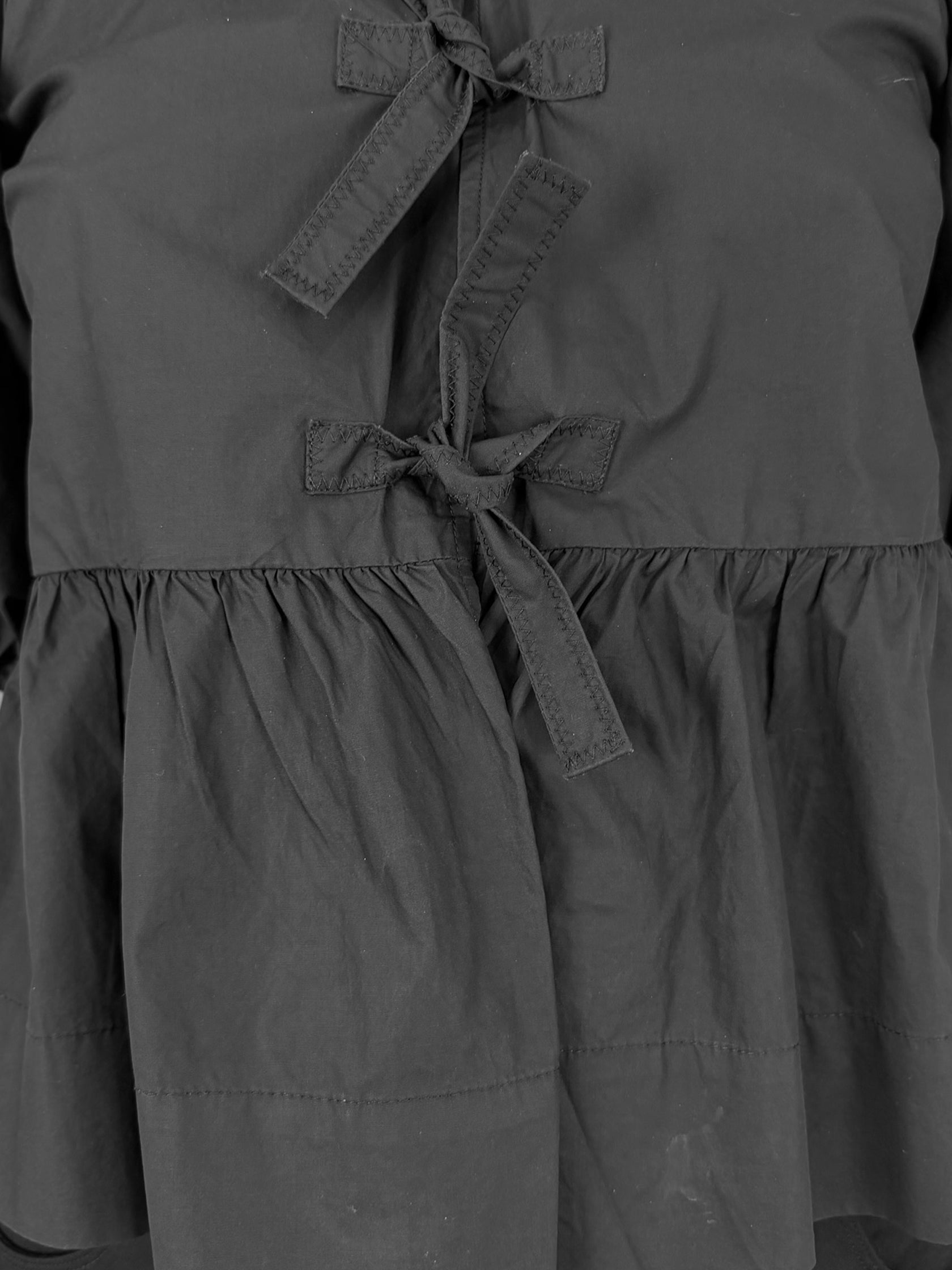 Poplin Peplum Top