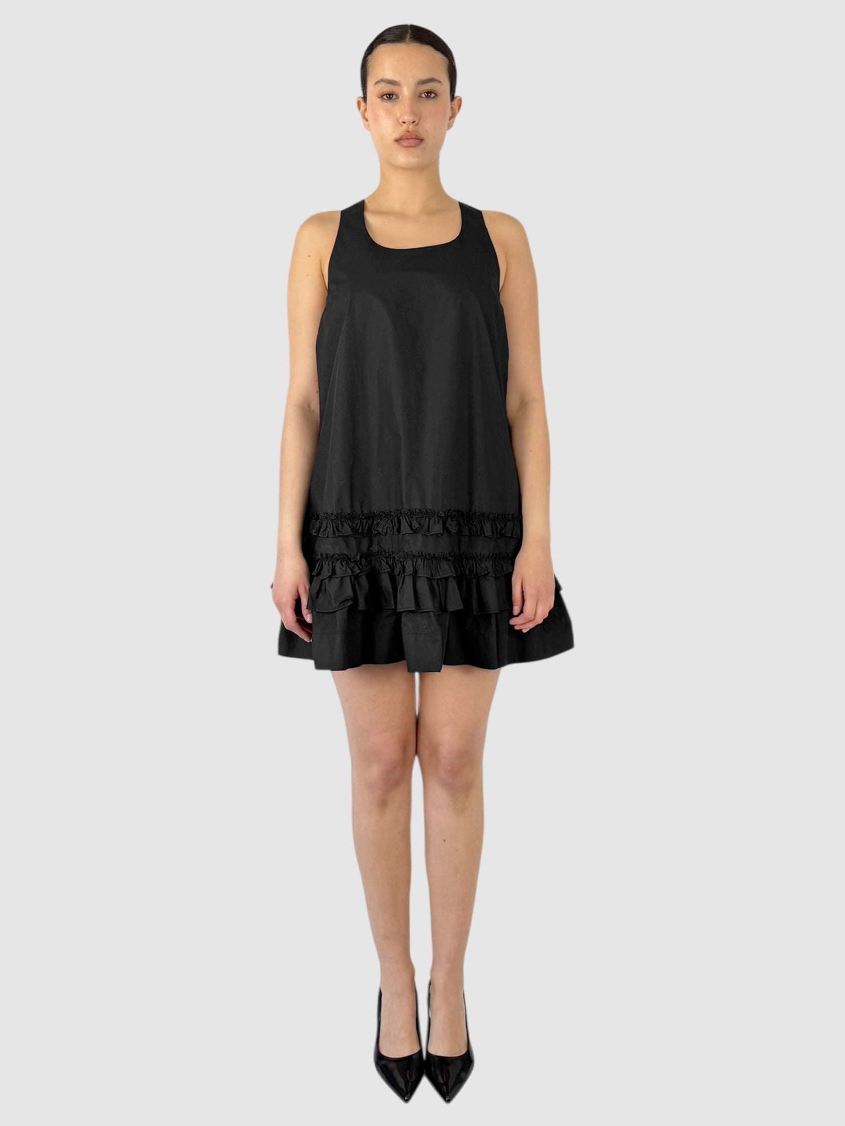 Poplin Mini Dress