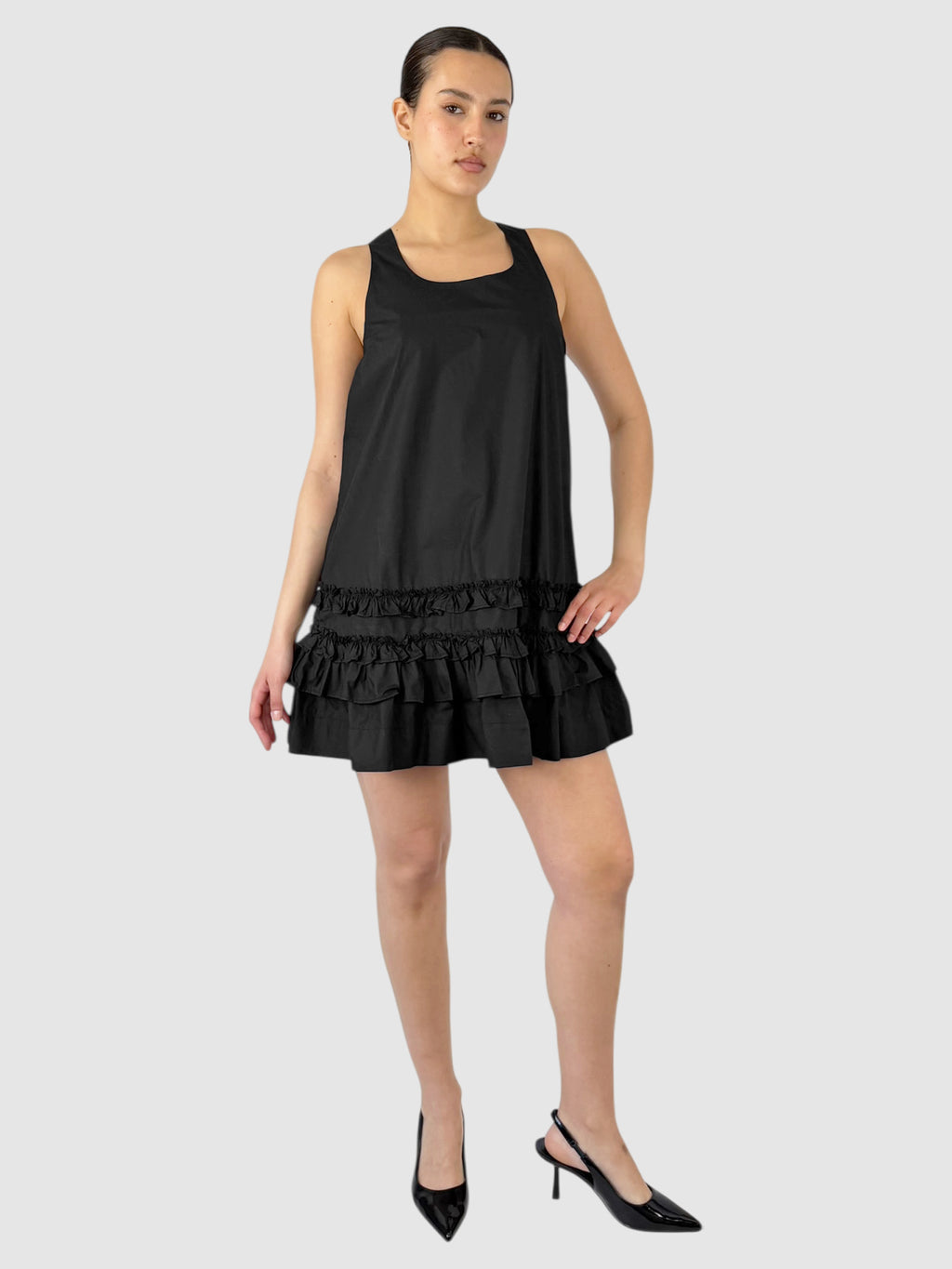 Poplin Mini Dress