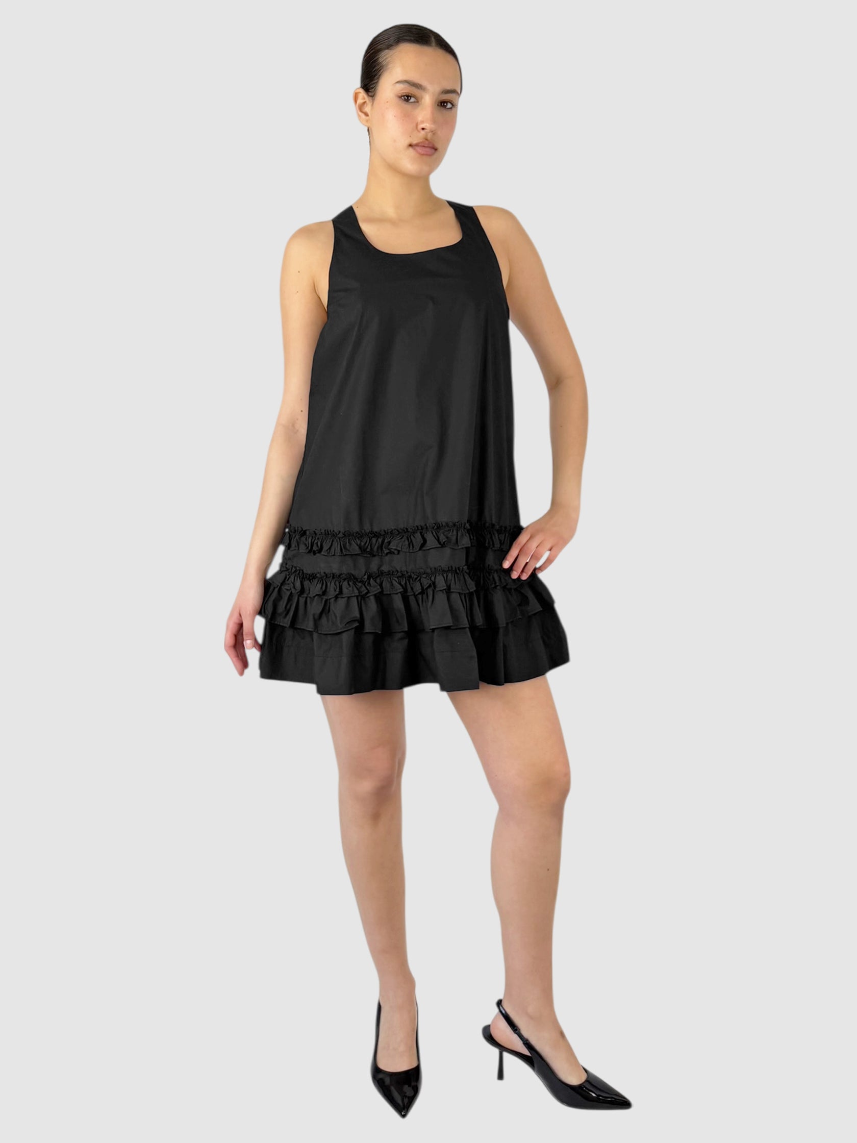 Poplin Mini Dress